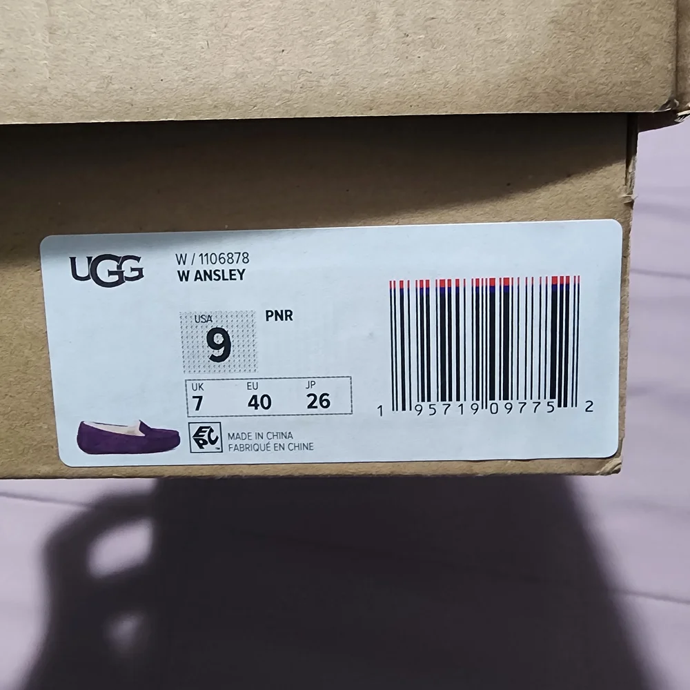 Women's UGG AnsleyWater Resistant Slipper In Limited Edition Purple - Picture 6 of 6